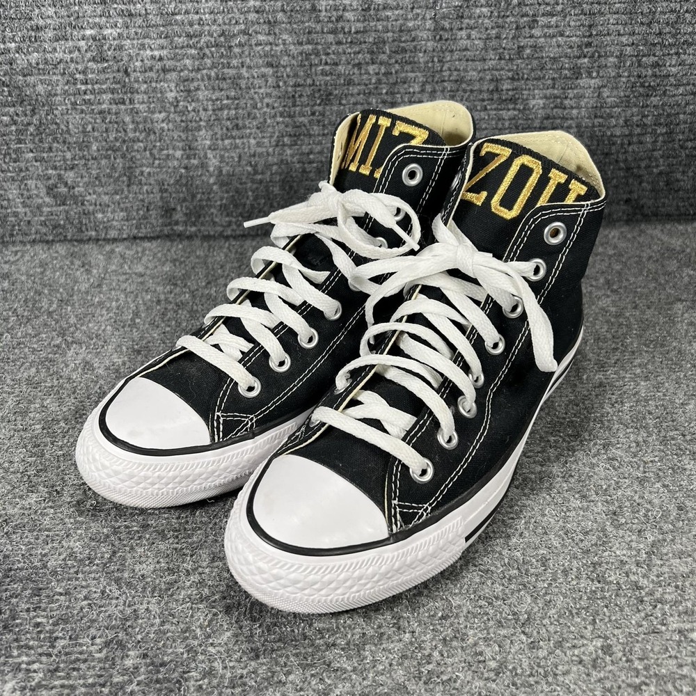 Missouri Tigers Mizzou Converse Chuck Taylor All Star Shoes Womens 9‎ NCAA
